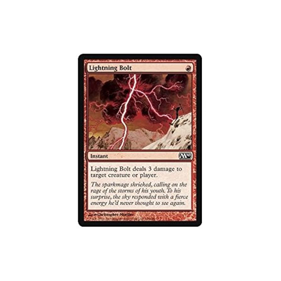 マジック：ザ・ギャザリング - Lightning Bolt β Amazon.com: Lightning Bolt - Magic 2010 (M10) : Toys & Games